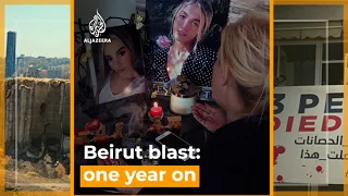 ‘I want the truth and justice’: Beirut marks one year since port explosion