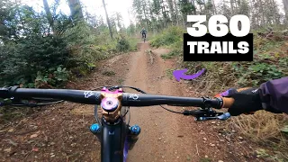 AWESOME Jump Line Mountain Bike Trails!!! 360 Trails - Gig Harbor WA