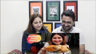 Pak Reacts to Kolkata Street Food P1 | Kathi Roll, Biryani, Victoria Memorial & More | Golgappa Girl