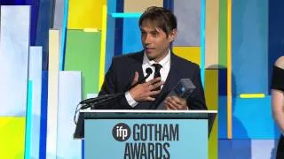 Mya Taylor winning the Breakthrough Actor Gotham Award for TANGERINE