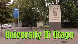 The University Of Otago, Dunedin | Clocktower building | Campus walk