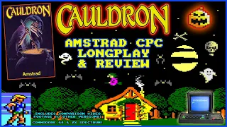 [AMSTRAD CPC] 🎃 Cauldron - Longplay & Review 🧙‍♀️ (+ C64 & ZX Spectrum Version Comparison!)