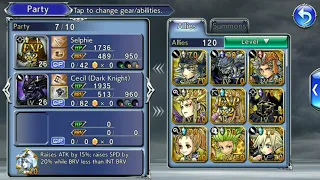 The Importance of Selphie and Dark Knight Cecil for the Chaos Era! -DFFOO GLOBAL