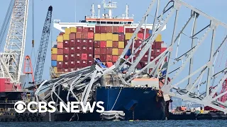 Maryland Gov. Moore gives update on Key Bridge cleanup progress | full video