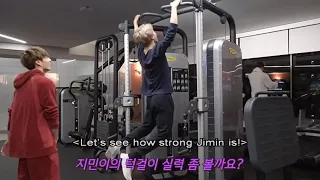 BTS at The gym!