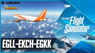 MSFS LIVE | Real World British Airways & EasyJet OPS | A320 | Heathrow, Copenhagen & Gatwick