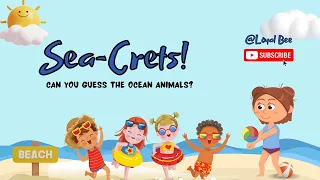 "Guess the Sea Animal! Fun Quiz for Kids | Underwater Learning Adventure"