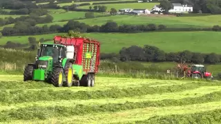 Silage 2011 - Strautmann Wagon with JD7530