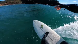 Lost x Lib Tech Round Nose Fish Surfboard in Oregon | GoPro POV Surfing | Pacific Northwest