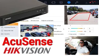 AcuSense DVR HIKVISION IDS-7204HQHI-M1/S -Test pe functiile TRIPWIRE/INTRUSION cu camere analogice