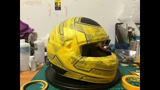 DIY Paint For My BELL RS7 Carbon Racing Helmet