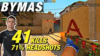 Bymas mirage faceit (41 kills) 71% HEADSHOTS!😳 CSGO Bymas POV