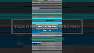 Tale Of Us Style Melodic Techno Under 1 Minute!🔥 #Shorts #Ableton #MelodicTechno