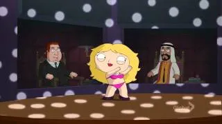 family guy - stewie dances on an auction