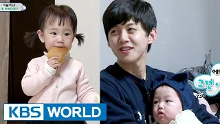 Rohui meets former U-KISS member Dong-ho and his son Ahsel [The Return of Superman / 2017.03.19]