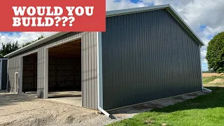 Would you BUILD this 40x60 Pole Barn? 💫