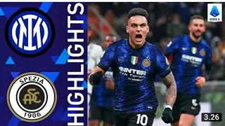 Inter Milan vs Spezia 2-0 Extended Highlights  & Goals 2021 HD