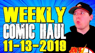 Weekly New Comic Haul 11-13-2019