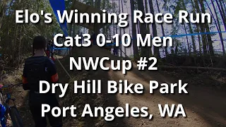 Elo's Winning Race Run - Cat3 0-10 - NWCup 2019 #2 Dry Hill