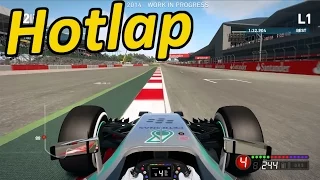 F1 2014 Silverstone Hotlap & Setup