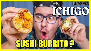 KIPRÓBÁLTAM az ICHIGO-t. UMAMI ÍZŰ SUSHI BURRITO???