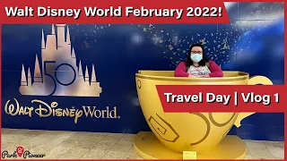 Walt Disney World Feb 2022 Vlog 1 | Travel Day Manchester to Orlando MCO on Virgin Atlantic!