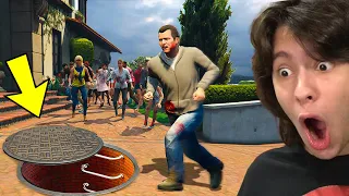 MICHAEL COMPROU UM NOVO BUNKER SECRETO NO GTA 5!! (Apocalipse Zumbi)