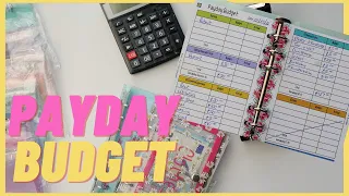 PAYDAY BUDGET | SEPTEMBER 1ST 2022 | A6 BUDGET PLANNER