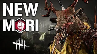 NEW MORI & SKIN HUNTRESS !! ELAN-GAROU EST SUR DBD - CHASSEUSE KILLER GAMEPLAY | DEAD BY DAYLIGHT