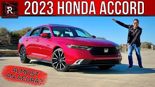 The 2023 Honda Accord Takes On A More Premium Electrified Family Car Mission