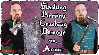 Armor / Damage Types in RPGs Compared to Real Life