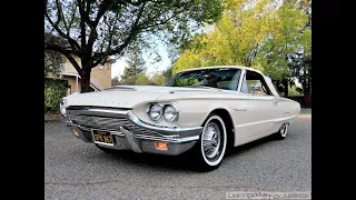 1964 Ford Thunderbird Convertible in Wimbledon White