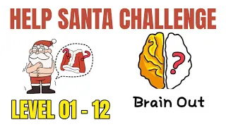 Help Santa Challenge Brain Out Puzzle Game Answer