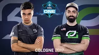 CS:GO - SK vs. OpTic [Mirage] Map 1 - Quarterfinal - ESL One Cologne 2017