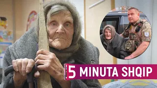 Plaka 98 vjeçare që eci 10 kilometra për të ikur nga lufta në Ukrainë