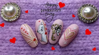 DIY Step-by-Step Valentine's Day Nail Art with Gel & Acrylics 💅💕💑💖