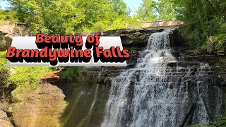 Brandywine Water Falls | 60 ft Falls | Cuyahoga Valley National Park | Ohio, USA