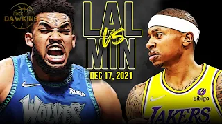 Los Angeles Lakers vs Minnesota Timberwolves Full Game Highlights | Dec 17, 2021 | FreeDawkins