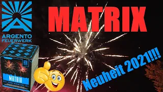 Neuheit 2021: ARGENTO Matrix - die blaue und rote Kapsel in einem!!! ;-) #Feuerwerk #Batterietest