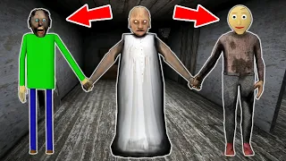 Granny vs Baldi vs Grandpa - funny horror animation (the funniest episodes)