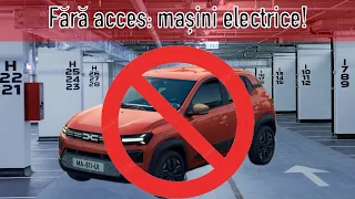 Fără mașini 🚘 electrice în parcările subterane?