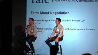 Fundraising: Term Sheet Negotiation