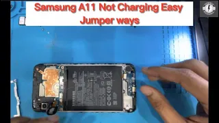 Samsung A11 Charging Jumper Solution Latest