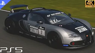 Gran Turismo 7 (PS5) Bugatti Veyron Gameplay (4K UHD 60FPS)