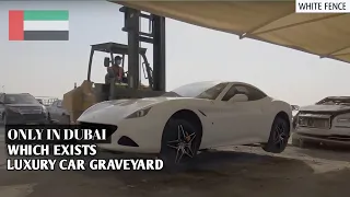 luxury car abandoned in Dubai just left like that. What caused it