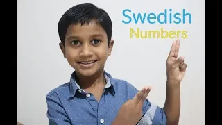 How to say number in Swedish || Nummer 1-100 på Svenska