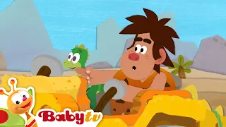 Huevos en las nubes🥚​🌧️ Divertidas aventuras con Dino el dinosaurio | Videos para niños @BabyTVSP