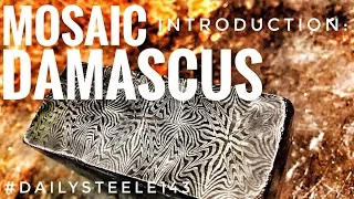 HOW TO FORGE: Basic Mosaic Damascus Steel