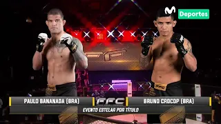 FFC 47: Paulo BANANADA vs Bruno CROCOP | FUSION FIGHTING CHAMPIONSHIP | ESTELAR | LIVIANO