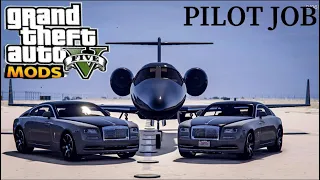 GTA5 REAL LIFE MOD | PILOT JOB | TAMIL GAMEPLAY |